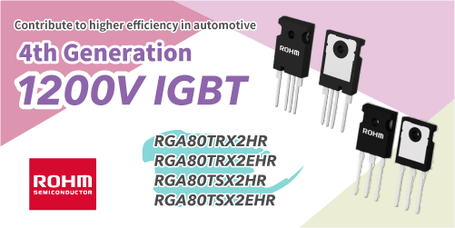 ROHM's Product 4th1200V IGBT