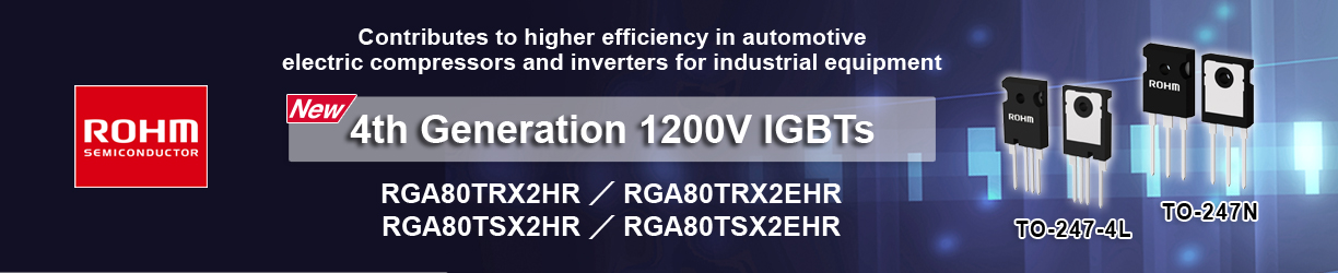 ROHM's Product 4th1200V IGBT