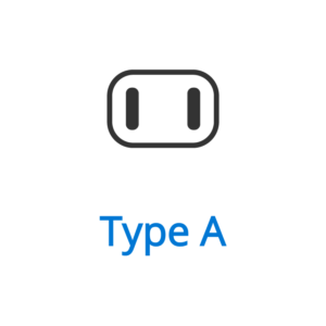 ACアダプタのTypeAのACピン