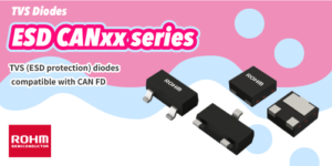 ROHM's ESDCANxxSeries