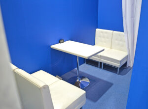 コアスタッフブースの予約制スペース