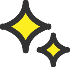 キラキラマーク