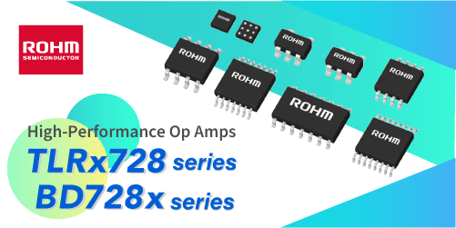 ROHM's　High-Performance Op Amps